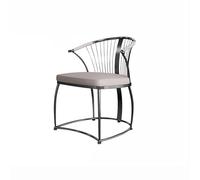 GENHAOSAN Aire De Repos Chaise de Table à Manger Villa Home d'invité Bureau Salon thé Chaise Longue(A)