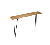 GENHAOSAN Couloir Table Console Moderne Simple en Bois Massif, Longue Murale D'entrée Hall d'entrée