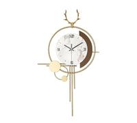 GENHAOSAN Décoration Murale du Salon Horloge Murale de Luxe Simple et Lumineuse, décoration d'intérieur, idéale for Un Salon, Restaurant ou Une Chambre à Coucher Horloge pour Chambre À Coucher(S)