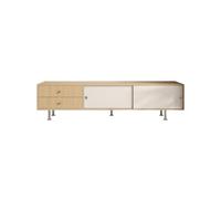 GENHAOSAN MeubleTV pour Chambre À Coucher 200cm Meuble de Rangement Domestique en Bois, Console au Sol pour Salon Champêtre, Pôle Loisirs pour Hôtels & Locations Saisonnières Meubles De Salon