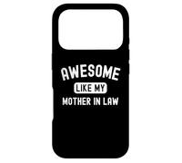 Génial comme ma Belle-mère drôle Mignon Sarcastique Parent Coque pour iPhone 17 Pro