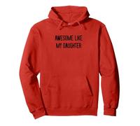 Génial comme ma fille, mon père, mon père, mon papa, ma mère, ma mère Sweat à Capuche