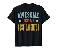 Génial, comme ma Meilleure Fille, rétro, Vintage T-Shirt