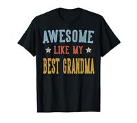 Génial comme ma Meilleure Grand-mère Retro Vintage T-Shirt