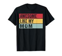 Génial comme ma mère Funny Vintage Distressed T-Shirt