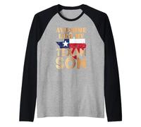Génial, comme Mon Fils Texan Manche Raglan