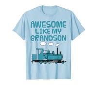 Génial comme mon petit-fils, grand-père du train à vapeur T-Shirt
