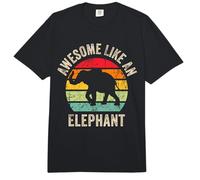 Génial comme Un éléphant, Amateur d'éléphant Amusant pour Les Hommes et Comfort Colors Adult Heavyweight T-Shirt