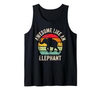 Génial comme Un éléphant, Amateur d'éléphant Amusant pour Les Hommes et Débardeur