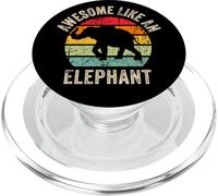 Génial comme Un éléphant, Amateur d'éléphant Amusant pour Les Hommes et PopSockets PopGrip pour MagSafe