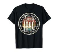 Génial Depuis 1940, célébration rétro du 85e Anniversaire T-Shirt