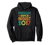 Génial Depuis août 2017, 9e Anniversaire | Funny Vintage Sweat à Capuche