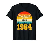 Génial Depuis Mai 1964 Ans Anniversaire Vintage T-Shirt