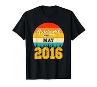 Génial Depuis Mai 2016 Ans Anniversaire Vintage T-Shirt