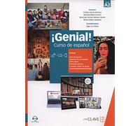Genial!: Libro del alumno y Cuaderno de actividades 2 (A2) + audio descargabl