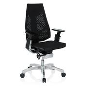 HJH Office – Siège de bureau – GENIDIA – haut de gamme – Noir