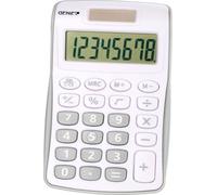 GENIE 120 S Calculatrice de poche blanc/gris argenté