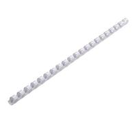 Genie 12381 Plastikbinder?Cken (Din A4 Format; Geeignet F?R Alle Bindeger?Te; 12 Mm) 25 St?Ck Weiã?, Relieuse?: Accessoires, Blanc