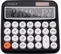 Genie 12775 Calculatrice de bureau GENIE 612BK noire