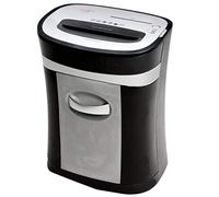 Genie 1501 Xcd Destructeur De Documents Et Cd Coupe Croisée Corbeille Intégrée/Roulettes Gris Anthracite