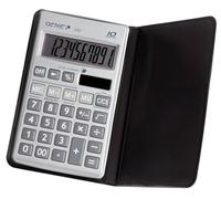 Genie 330 10-Digit Flat Pocket Calculator with Dual Power (Solar and Battery) +