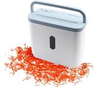 GENIE 440 destructeurs de documents | Coupe de particules 4 x 38 mm | Niveau de sécurité P-4 | Silencieux 72 dB | Déchiqueteur compact et portable | Fonction de démarrage/arrêt automatique |