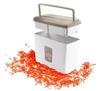 Genie 440 X II BR Schredder P4 Destructeur de papier avec coupe en particules, volume de récupération de 9 l et arrêt automatique de démarrage automatique, broyeur de documents compact pour la maison