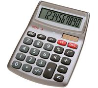 GENIE 540 Calculatrice de bureau gris Ecran: 10 solaire, à pile(s) (l x H x P) 105 x 30 x 140 mm
