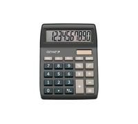 Genie Calculatrice de bureau 840 DR – 10 chiffres – Double alimentation solaire/piles – Bleu foncé