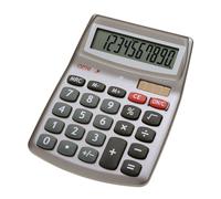 Genie Calculatrice de bureau 540 solaire Giftbox - 10 chiffres