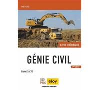 Génie civil Livre Théorique - Lionel Sacré - Edi Pro - broché - Etude