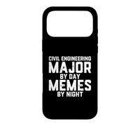 Génie Civil Major Day Memes Night Ingénieur structurel Coque pour iPhone 17 Pro Max