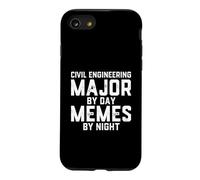 Génie Civil Major Day Memes Night Ingénieur structurel Coque pour iPhone SE (2020) / 7/8
