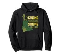 Génie De L'armée Strong Fundation Strong Nation Sweat à Capuche