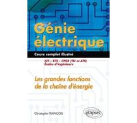 Génie électrique : Les grandes fonctions de la chaîne d'énergie IUT, BTS, CPGE (TSI et ATS), écoles d'ingénieurs: Cours complet illustré