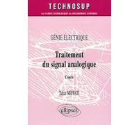 Génie Électrique - Traitement Du Signal Analogique, Cours