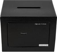 Genie Hand | Coffre Fort d'Armoire avec Serrure Mécanique de Dépôt pour la Maison - Serrure a Double Touches de Carte - Fente Anti-Pêche