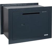 Genie Hand | Coffre Fort Mural de Dépôt à Encastrer avec Clè et Serrure Mécanique pour la Maison- Serrure a Double Touches de Carte