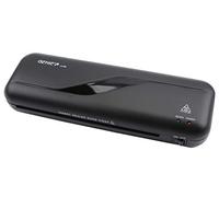 Genie LA 200 Plastifieuse avec pochettes de plastification (convient jusqu'à DIN A4, pour plastification à chaud 80-125 microns) noir, 330 x 106 x 60 mm