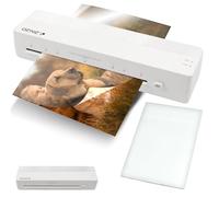 GENIE LA 400 Plastifieuse A4 | Plastifieuse à chaud avec 2 rouleaux chauffants | Pour l'école, le bureau et le bureau à domicile | Plastifieuse A4 avec films de plastification | Machine à plastifier
