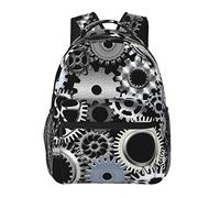 Génie mécanique Gear Art Daypack Sac à bandoulière léger et polyvalent antivol Sac à dos pour ordinateur portable de grande capacité Sac à dos avec bretelles réglables