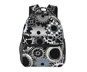 Génie mécanique Gear Art Daypack Sac à bandoulière léger et polyvalent antivol Sac à dos pour ordinateur portable de grande capacité Sac à dos avec bretelles réglables