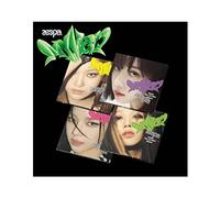 Genie Music aespa - 3rd Mini Album My World (Poster Ver.) CD+Extra Photocards+Folded Poster (Random ver., + Folded Poster)