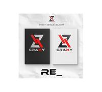 Genie Music CRAXY - Re_ (1st Single Album) CD+Folded Poster (2 ver. Set/CD Only, No Poster)