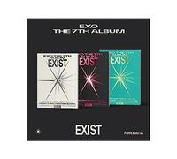 Genie Music EXO - Exist [Photo Book Ver.] 7th Album+Folded Poster (X ver, + 1 Folded Poster)