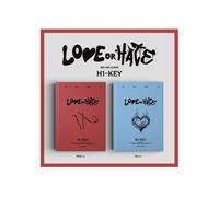 Genie Music H1-Key - 3rd Mini Album Love Or Hate (Random ver.)