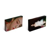 Genie Music JISOO Black Pink - 1st Single Album Me CD+Folded Poster (Random ver. (No Poster))