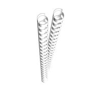 GENIE Spiralbinderücken 12mm weiß 25 Stk