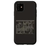 Genies ou Apkallu Sculpture en Relief de Nimrud Coque pour iPhone 11