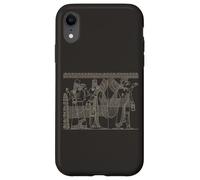 Genies ou Apkallu Sculpture en Relief de Nimrud Coque pour iPhone XR